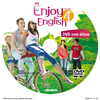 NEW ENJOY ENGLISH 4E - COFFRET AUDIO VIDEO CLASSE 3 CD + 1 DVD