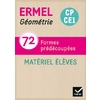 ERMEL - GEOMETRIE CP - CE1 ED. 2020 - MATERIEL ELEVE - 72 FORMES PREDECOUPEES
