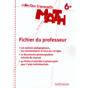 MATHS 6EME PROFESSEUR TANSMATH