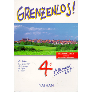 GRENZENLOS 4E LV1 ELEVE 1998 NE