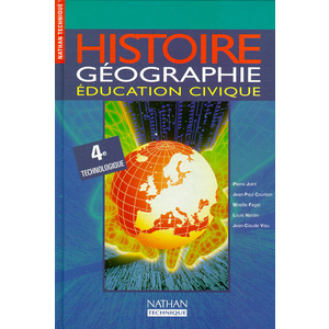 HISTOIRE GEOGRAPHIE 4E TECHNOLOGIE ELEVE 96 EDUCATION CIVIQUE