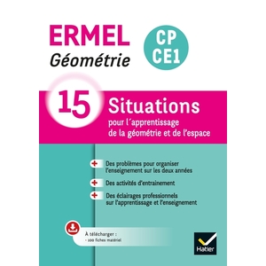 ERMEL - GEOMETRIE CP/CE1 ED. 2020 - GUIDE + RESSOURCES TELECHARGEABLES