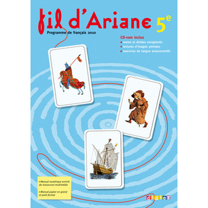 FIL D'ARIANE 5E - LIVRE + CD -ROM