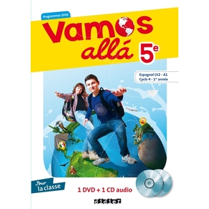 VAMOS ALLA 5E LV2 - COFFRET CLASSE CD AUDIO + DVD