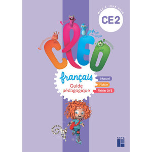 CLEO CE2 - GUIDE PEDAGOGIQUE DU FICHIER ET DU MANUEL D'ENTRAINEMENT + CD ROM - PROGRAMME 2018