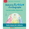 PACK DE 5 EX HISTOIRES FARFELUES D'ORTHOGRAPHE - LES DEMOISELLES MAJUSCULES