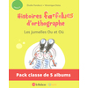 PACK DE 5 EX HISTOIRES FARFELUES D'ORTHOGRAPHE - LES JUMELLES OU ET OU