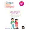 CHAQUE JOUR COMPTE - MATHS CE1 ED. 2023 - 5 PLASTI-FICHES