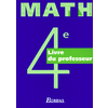 MATHS 4EME LIVRE DU PROFESSEUR 1998