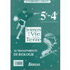 SCIENCES DE LA VIE ET DE LA TERRE 5EME 4EME TRANSPARENTS BIOLOGIE 2001