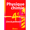 PHYSIQUE CHIMIE 4EME VENTO LIVRE DU PROFESSEUR 2002
