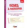 TAVERNIER SCIENCES EXPERIMENTALES ET TECHNOLOGIE CM1 2015 FICHES A PHOTOCOPIER