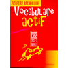 VOCABULAIRE ACTIF CE2 CYCLE 3 NIVEAU 1 ELEVE