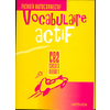 VOCABULAIRE ACTIF CE2 CYCLE 3 NIVEAU 1 FICHIER AUTOCORRECTIF