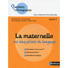 LA MATERNELLE, LES CINQ PILIERS DU LANGAGE