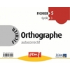 ORTHOGRAPHE CYCLE 3 FICHIER 5