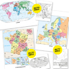 6 CARTES - GEOGRAPHIE A VIVRE