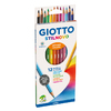 STILNOVO 12 CRAYONS COULEURS ASSORTIS