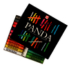 PANDA 1 LOT DE 24 PASTELS A L'HUILE COLORIS ASSORTIS