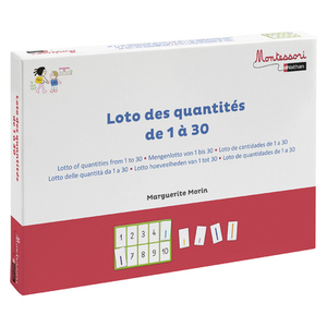 MONTESSORI PAR NATHAN - LOTO DE 1 A 30