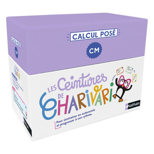 LES CEINTURES DE CHARIVARI - CM - CALCUL POSE