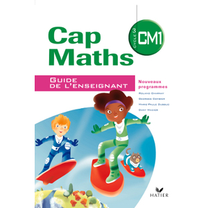CAP MATHS CM1 ED. 2010 - GUIDE DE L'ENSEIGNANT + CAHIER DE GEOMETRIE-MESURE