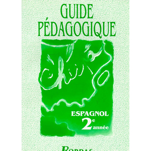 CHISPA ESPAGNOL 2EME ANNEE GUIDE DU PROFESSEUR 1997