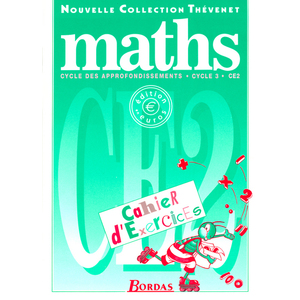 MATHS CE2 CAHIER D'EXERCICES EURO