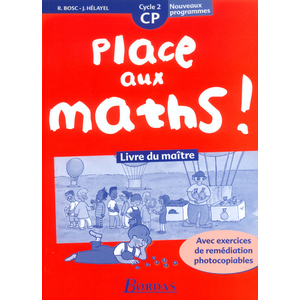 PLACE AUX MATHS CP LIVRE DU MAITRE 2003
