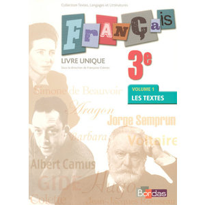 FRANCAIS 3E LIVRE UNIQUE 2 VOLUMES 2008