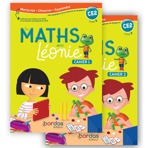 LES MATHS AVEC LEONIE CE2 2020 - CAHIERS DE L'ELEVE 1 ET 2 SOUS BLISTER