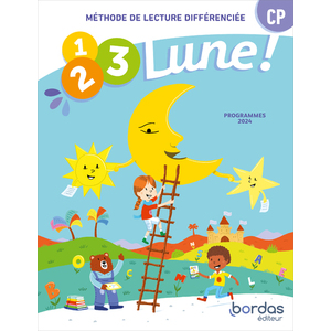 1, 2, 3, LUNE - METHODE DE LECTURE CP - 2024 - MANUEL DE CODE - ELEVE