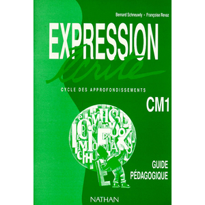 EXPRESSION ECRITE CM1 GUIDE MAITRE 96 PAGES