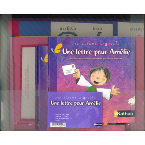 COFFRET ALBUMS D'AMELIE 1 - UNE LETTRE POUR AMELIE