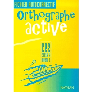 ORTHOGRAPHE ACTIVE CE2 FI.AUTOC.