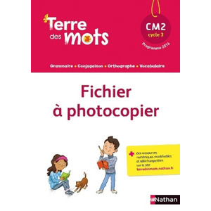 TERRE DES MOTS FICHIER CM2