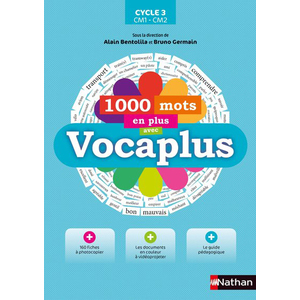 VOCAPLUS - FICHIER CYCLE 3 + CD 2019