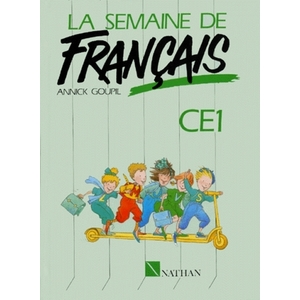 LA SEMAINE DE FRANCAIS CE1 ELEVE