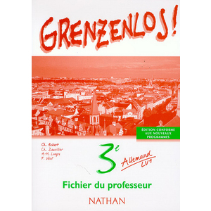 GRENZENLOS 3E LV1 NE PROFESSEUR 1999