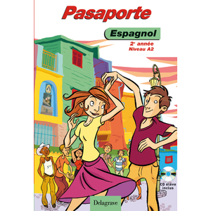 PASAPORTE ESPAGNOL NIVEAU A2, 2E ANNEE (2008) - MANUEL ELEVE