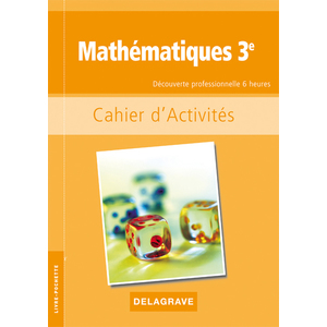 MATHEMATIQUES 3E DP OPTION 6H - POCHETTE ELEVE