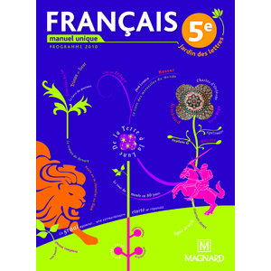 JARDIN DES LETTRES 5E (2010) - GRAND FORMAT