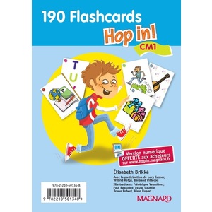 HOP IN! ANGLAIS CM1 (2015) - FLASHCARDS