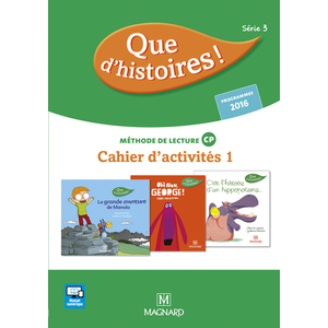2016 PACK QUE D'HISTOIRES CP SERIE 3 KIT CAHIER 1 + MEMO DES SONS