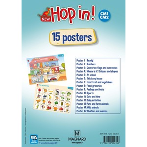NEW HOP IN! CM1-CM2 (2019) - POSTERS