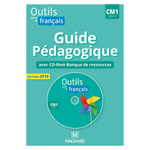OUTILS POUR LE FRANCAIS CM1 (2019) - BANQUE DE RESSOURCES SUR CD-ROM AVEC GUIDE PEDAGOGIQUE PAPIER