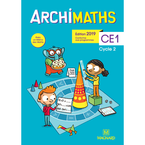 ARCHIMATHS CE1 (2019) -  FICHIER DE L'ELEVE + MEMO DES MATHS