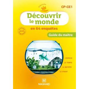 DECOUVRIR LE MONDE CP/CE1 - GUIDE DU MAITRE - COLLECTION ODYSSEO