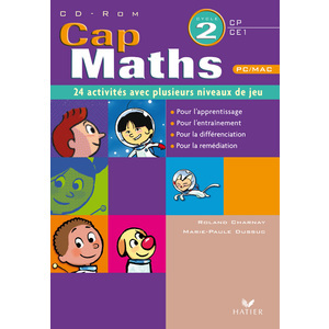 CAP MATHS CYCLE 2 - CD ROM 24 ACTIVITES AVEC PLUSIEURS NIVEAUX DE JEU