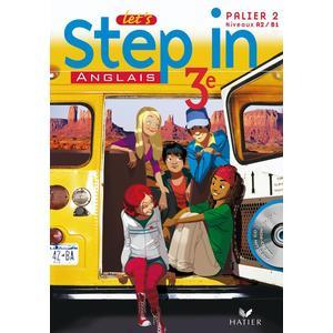 LET'S STEP IN ANGLAIS 3E ED 2009 - MANUEL DE L'ELEVE + CD AUDIO-ROM